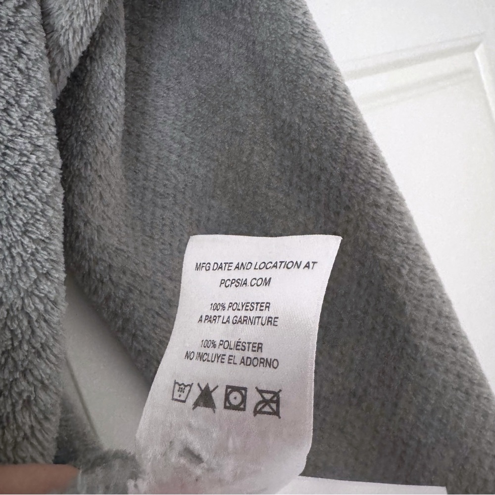 Patagonia Re-Tool Snap T Fleece Pullover Womens XS Gray Purple Sweater Pocket - Picture 14 of 15